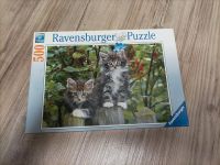 Puzzle Katzen Ravensburger - 500 Teile Baden-Württemberg - Erbach Vorschau