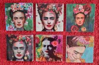 Frida Kahlo * Fliese Beton * 16x16 cm Vintage * handgefertigt Nordrhein-Westfalen - Wiehl Vorschau