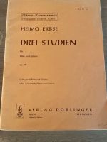 Drei Studien für Flöte und Gitarre - Heimo Erbse Nordrhein-Westfalen - Hüllhorst Vorschau