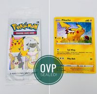 Pokemon Pikachu Booster,OVP,sealed,Holo,Black Star Promo,25 Jahre Baden-Württemberg - Bad Saulgau Vorschau