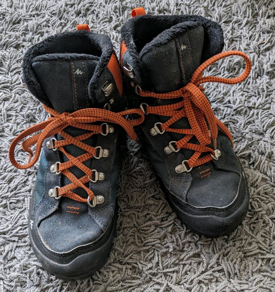 Winterschuh Schuh Stiefel gefüttert, Größe 35 in Jena