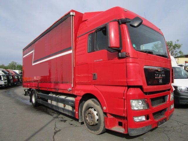 MAN TGX 18.400 4x2 LL Pritsche+Plane, LDBW, AHK, EEV in Krefeld