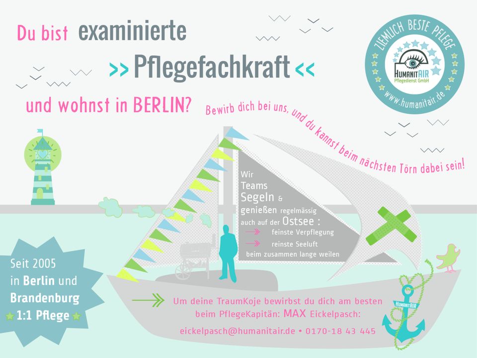 1:1 Pflegeprofi ++ Kinderintensivpflege ++ Prenzlauer Berg ++ in Berlin