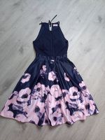 Vera Mont dunkelblau rosa Kleid festlich Abendkleid Gr. 32 -TOP Baden-Württemberg - Neckargemünd Vorschau