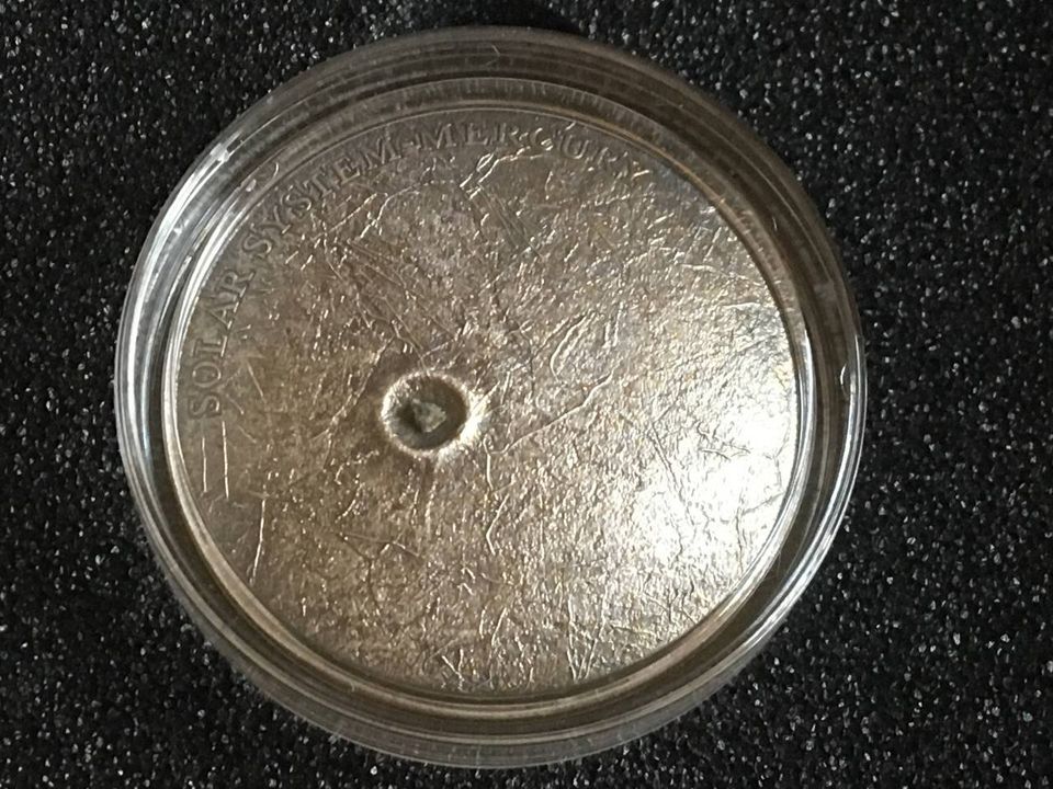 1 oz Silber Münzen Meteoriten Solar System Moon Mercury Vesta in Osnabrück