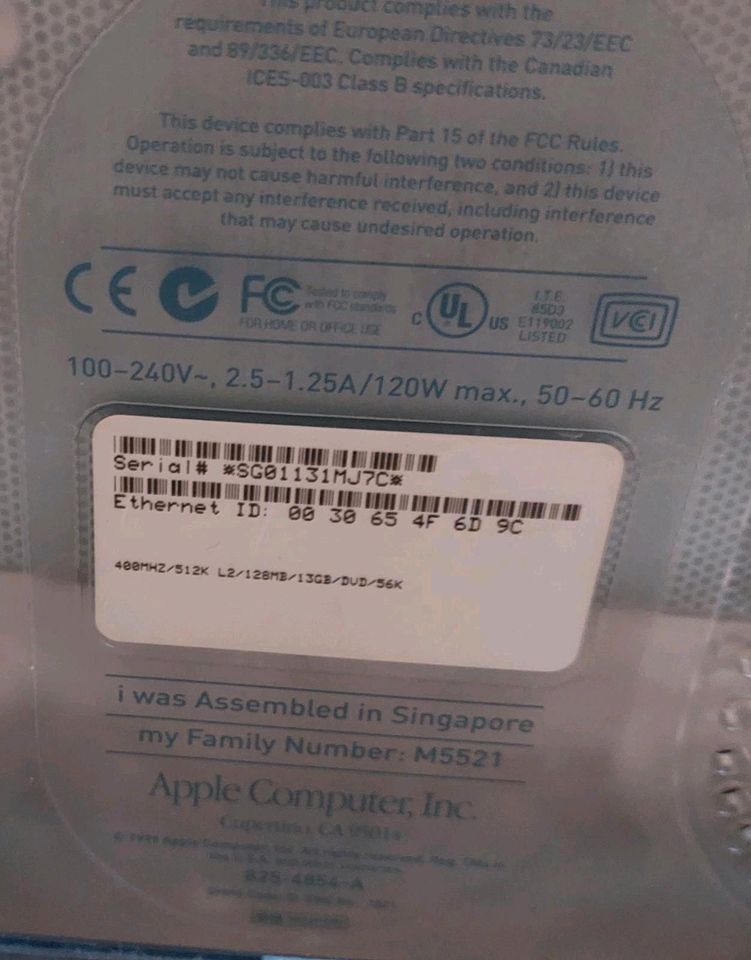 Apple IMac G3 in Bayreuth