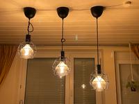 5 Lampen / schwarz mit Leuchtmitteln Baden-Württemberg - Crailsheim Vorschau