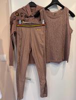Bench Sport Outfit set top Shirt hoodie tights leggings Leo Print Rheinland-Pfalz - Zornheim Vorschau