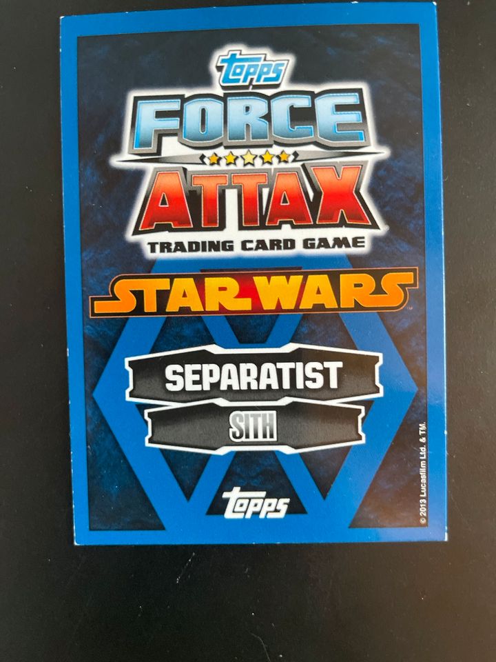 Darth Maul, Force Attax( limitierte Auflage) in Bad Krozingen