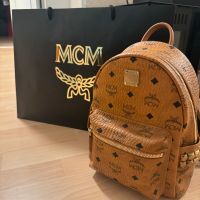 MCM Stark Rucksack in Visetos mit seitlichen Nieten Brandenburg - Kleinmachnow Vorschau