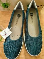 Bama Ballerina Hallux Relax Passform Größe 41 blau Sachsen - Taucha Vorschau