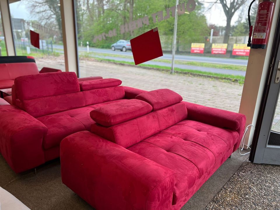 Sofa Schlafsofa Ecksofa Wohnlandschaft Cauch Sessel in Wietzen