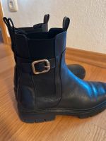 Zara Leder Chelsea Boots Gr. 39 schwarz Bayern - Markt Schwaben Vorschau