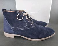 Tamaris Desert Chukka Boots Stiefeletten Schuhe Leder blau 40 Bayern - Goldbach Vorschau