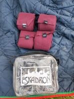 Eskadron Fleece Bandagen dunkelrot Bayern - Berg Vorschau