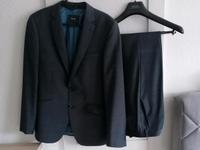 Anzug Konfirmation, Grau-blau GR. 46 + Hemd, Schuhe, Fliege Nordrhein-Westfalen - Neukirchen-Vluyn Vorschau