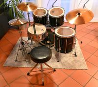 Schlagzeug Drumset Pearl Export mit Free Floating Snaredrum Baden-Württemberg - Rosenberg Vorschau