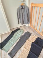 Chino festlich salbeigrün Hemd beige 32 slim fit S/M H&M Nordrhein-Westfalen - Langerwehe Vorschau