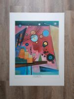 Poster 60 x 80 cm - Vassily Kandinsky - Schweres Rot - Kunstdruck Hessen - Fernwald Vorschau