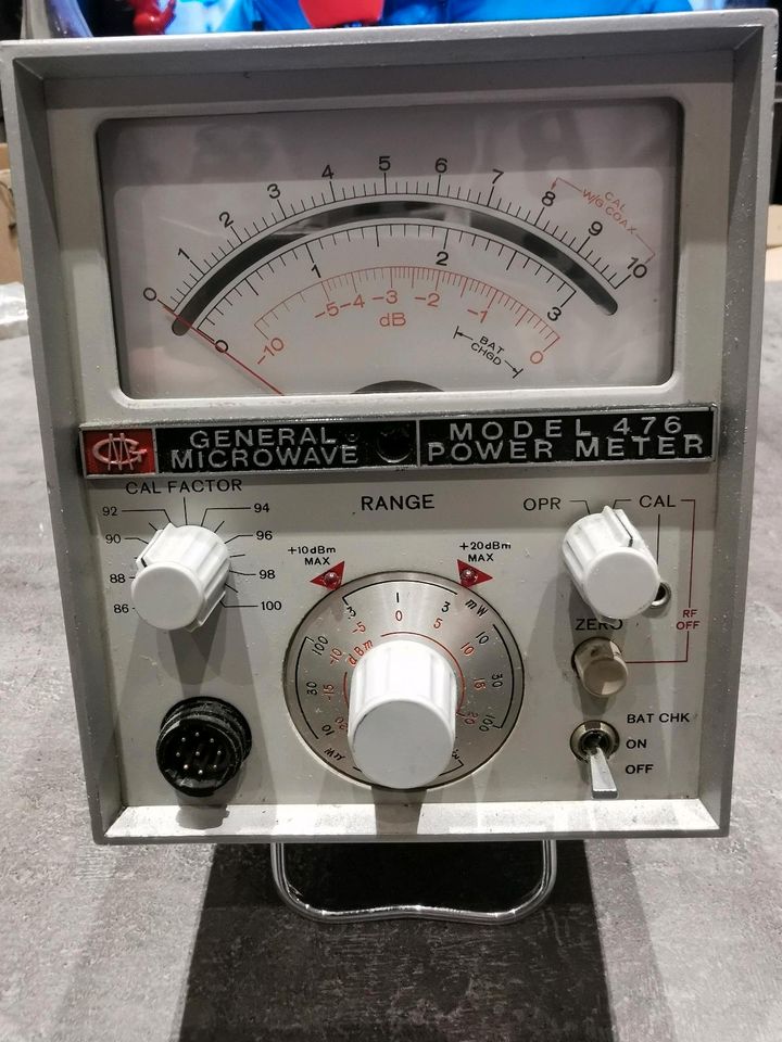 General Microwave Power Meter 476 | Leistung Messgerät in Düsseldorf