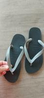 Flip Flops Zehentrenner Sandalen Havaianas Gr. 37-38 grau Bayern - Tiefenbach Kr Passau Vorschau