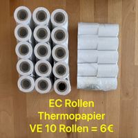 EC Rollen - 57mm x 20m x 12mm -12m- alle EC Geräte - Thermopapier Sachsen-Anhalt - Calvörde Vorschau