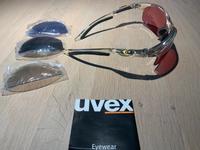 Uvex Ski/Sportbrille silber/klar mit verschiedenen Gläsern Sachsen-Anhalt - Halberstadt Vorschau