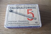 Streichholzschachtel, 5 Pfennig, Retro Hessen - Willingen (Upland) Vorschau