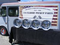 Chevrolet Rally Wheels Felgen 8x15 Pickup C10 mit 6 Loch Achsen Bayern - Essenbach Vorschau