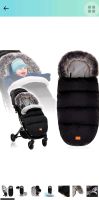 Winterfußsack mit Coralfleece/Fußsack für Kinderwagen-schwarz Nordrhein-Westfalen - Hiddenhausen Vorschau