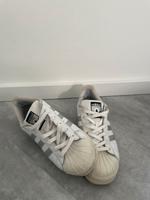 Adidas Superstar Silber/Weiss Gr. 38 Hessen - Bruchköbel Vorschau