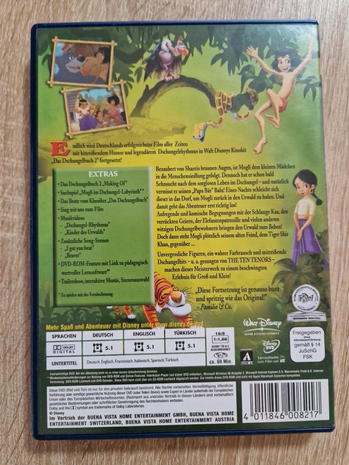 Das Dschungelbuch 2 Disney DVD in Tamm