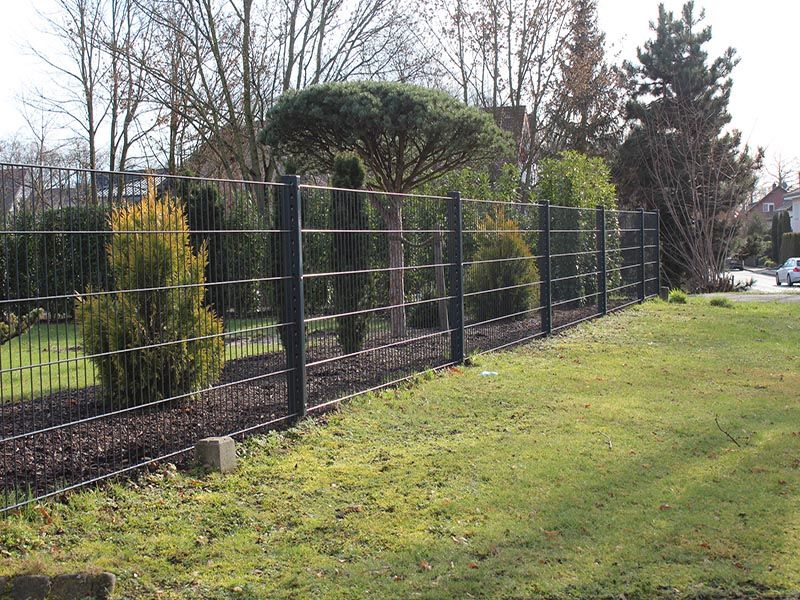 Komplettset Doppelstabmatten 15m Zaun 1,23 + Gartentor in Paderborn