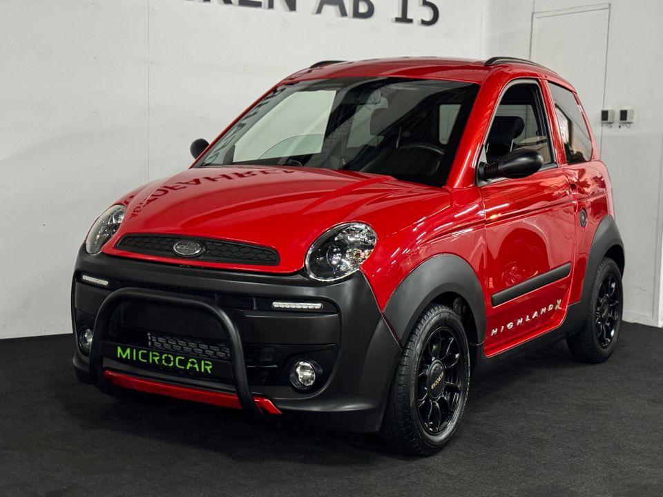 Microcar M.Go Highland X Leiser DCI Motor, Multimedia, RFK, 2017, 19.457KM!! Luxe 45kmh, Diesel, Kostenlose Lieferung 45kmh in Ochtrup