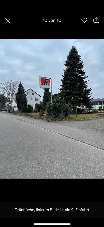 Einfamilienhaus mit angrenzenden Gewerbehallen in 77933 LAHR in Lahr (Schwarzwald)
