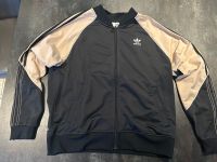 Adidas Oldschool Trainingsjacke schwarz beige M Top Zustand Nordrhein-Westfalen - Recklinghausen Vorschau