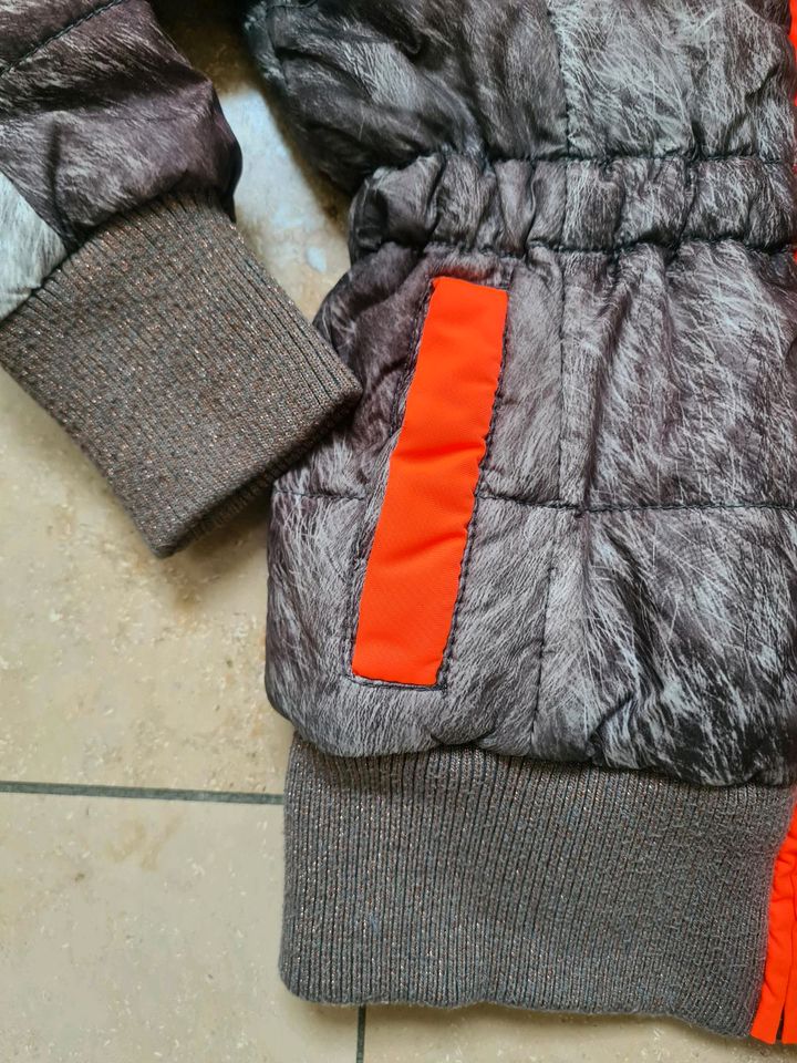 NoNo, kuschelige Winterjacke, Gr. 116, Mädchen, Teddyfutter in Ingolstadt