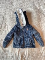 Warme flauschige Teddyjacke Baby 68 graublau Saarland - Wadgassen Vorschau