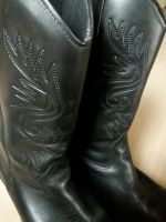 ❤Herren Cowboy Stiefel❤Dockers❤Leder❤Schwarz❤ NP 179 €❤Gr. 42 ❤ Hessen - Bürstadt Vorschau