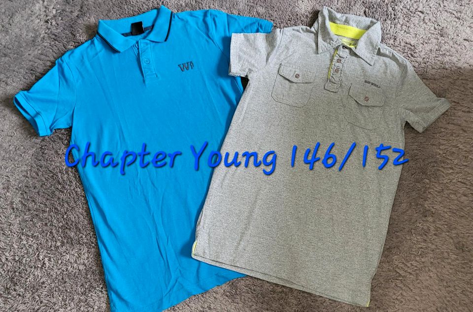 Jungs  Klamotten Poloshirts Axelshirts gr.146/152 NameIt Yigga in Käbschütztal