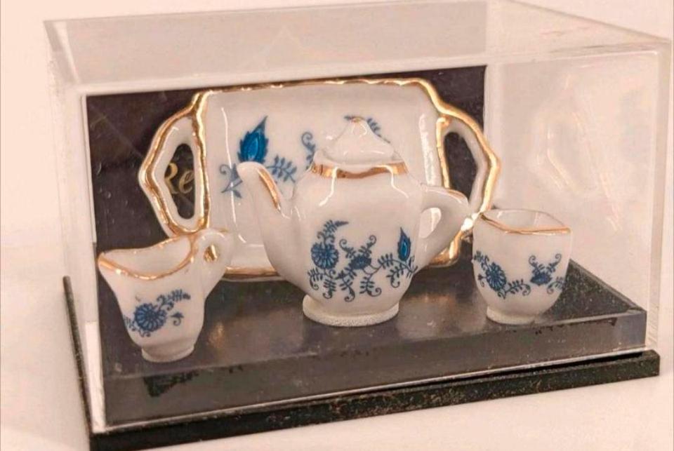Mini Porzellan, Reutter Porzellan, Kanne, Tasse, Tablett in Berlin