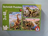 Dinosaurier Puzzle 3x48 Teile 4+ Nordrhein-Westfalen - Krefeld Vorschau