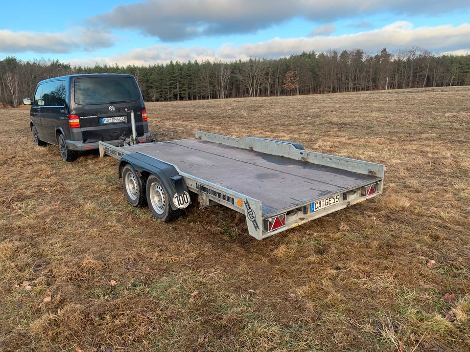 Vermietung Autotrailer Böckmann 2700kg in Ortrand