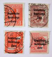 4x Briefmarken SBZ Sowjetische Besatzungszone Berlin gestempelt Brandenburg - Havelaue Vorschau