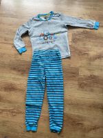 Impidimpi Nicki Schlafanzug Pyjama Bagger Gr. 110/116 blau grau Baden-Württemberg - Esslingen Vorschau