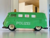 VW T1 Bully Bulli Modellauto Pepe Jato grün Polizei mit Sirene Baden-Württemberg - Schorndorf Vorschau