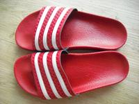 Adidas Adiletten Badelatschen Klassiker Größe 5 bzw 38 Rot Weiß, Nordfriesland - Husum Vorschau