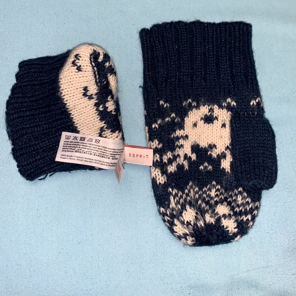 Handschuhe Fäustlinge von Esprit und Topolino in Zellingen