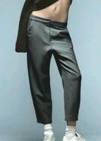 Zara edle Stoffhose grau carrott fit Gr.S , Neu mit Etikett Nordrhein-Westfalen - Rheine Vorschau