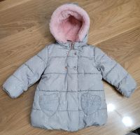 Winterjacke Gr. 86 grau/rosa Hessen - Bad Salzschlirf Vorschau